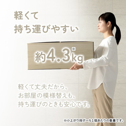 畳 ユニット 置き畳 小上がり用段ボール 和室 畳ベッド 畳ベンチ エコ 軽量 簡単 70×70×29.5cm 無地