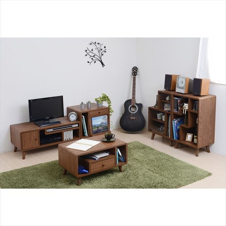 Pico series Table テーブル ローテーブル リビング 収納 棚 収納家具 木製 ブラウン