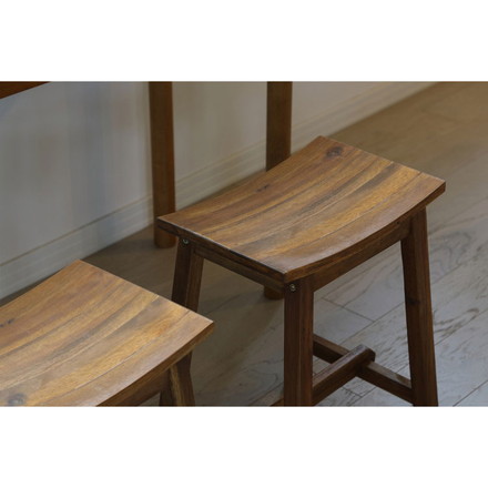 Jardin Stool S ジャルダン スツール ベンチ MHO-450ST 天然木 マホガニー マホガニースツール ヴィンテージ
