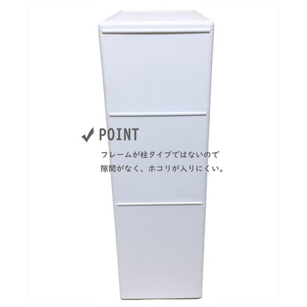 ライクイット ( like-it ) キッチン収納 スリムストレージ ミディストッカー