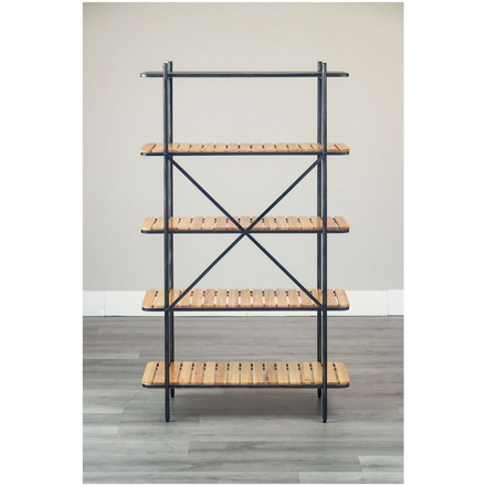 90シェルフ5段 トリニティ(九) オープンラック ディスプレイラック 本棚 シェルフ デスクラック 見せる収納