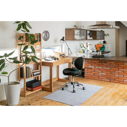 オフィスチェア キャスター付き リモートワーク 肘無し シンプル 在宅勤務 在宅ワーク メッシュ 会社