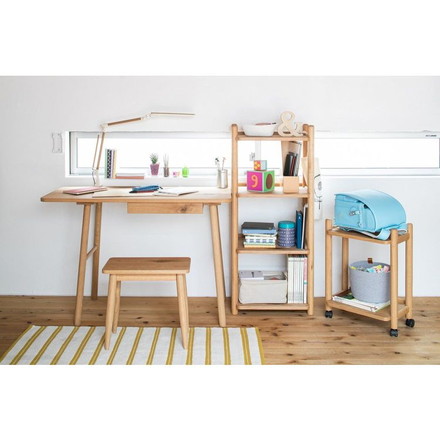 50書棚 パルレ ラック 書棚 ブックシェルフ 本棚 オープンラック 教科書 収納棚 勉強机 スリム 子供部屋