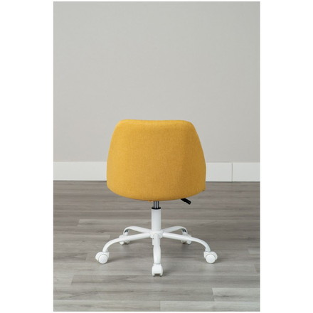 ガス圧チェアー シェル YE デスクチェア 昇降式 ソフトレザー オフィスチェア イス PCチェア