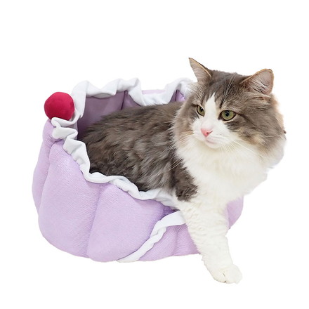 ペッツルート 猫用 夏用 ベッド クッション ニャンとも涼やかゼリー ブドウ ペットベッド 猫用ベッド 洗える 手洗い