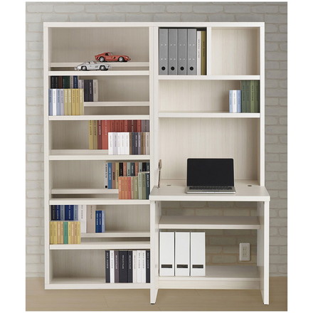 フナモコ コミックシェルフ ハイタイプ CBC-75T キャナルオーク ナチュラル 木目 シェルフ 棚 収納 家具