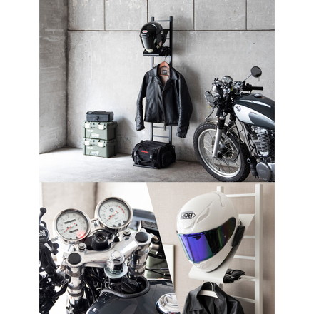 ヘルメットフック GALEA 専用フック ヘルメット収納 ヘルメットスタンド バイク バイクヘルメット 自転車 ガレア ブラック