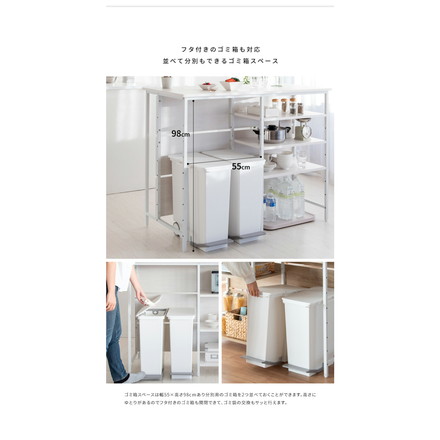 キッチンカウンターテーブル カウンターテーブル キッチン 幅120cm 高さ100cm ナチュラル