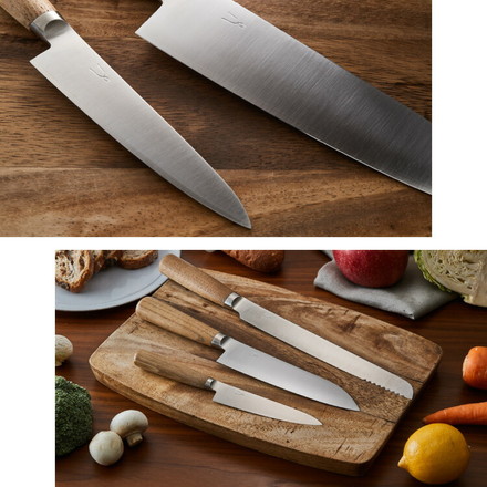 【基本の2本セット】 庖丁工房タダフサ 包丁セット 三徳包丁 ペティナイフ 日本製 燕三条 忠房 17cm 12.5cm