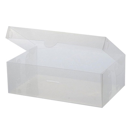 シューズボックス シューズケース 2個セット ベストコ ゼーエン 靴 収納 フルオープン レディース クリア 透明 スニーカー 折り畳み 組み立て 整理 整頓 コンパクト ウォークインクローゼット 蓋付き