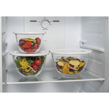 HARIO ハリオ レンジフタ付き耐熱ガラス製ボウル 3個セット MXPF-4904-W 満水容量900ml 1500ml 2200ml ホワイト 電子レンジ フタ付き 耐熱ガラス製 ボウル 3個セット
