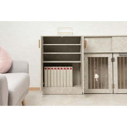 joli カウンター下収納 幅60 リビング 取っ手 ピンクゴールド 収納ケース タンス 薄型 一人暮らし