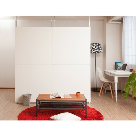 パーテーション 幅90 ホワイト ボードタイプ 間仕切り つっぱり 仕切り パネル シンプル オフィス リモートワーク