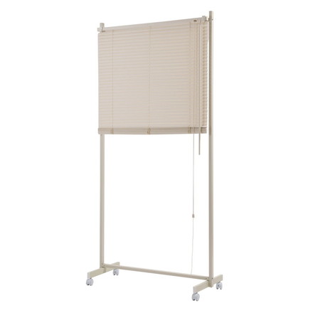 ブラインド パーテーション 幅90 キャスター付き ホワイト 間仕切り 調光 オフィス