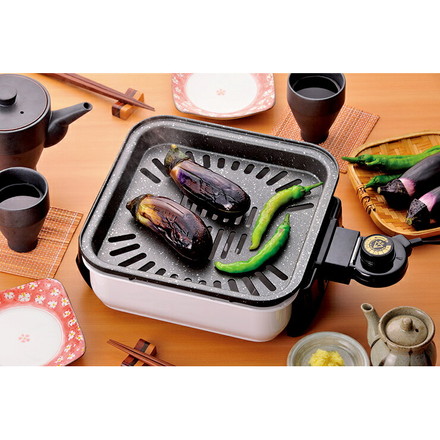 日本製 コンパクトグリルちょこちょこ焼きコンパクトグリル ホットプレート電気コンロ焼肉プレート日本製 卓上電気コンロ
