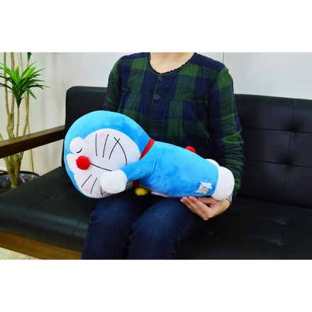 添い寝枕 ドラえもん 20×55cm 抱き枕 添い寝枕 クッション 抱きぐるみ 抱きぬいぐるみ キャラクター ふわふわ