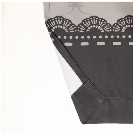 MORIPiLO サンリオ 遮光カーテン 幅100x178cm丈 2枚組 マイメロディ クロミ 真夜中のメロクロ