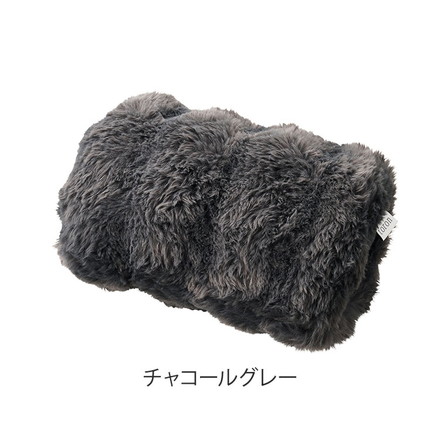 蓄熱式湯たんぽ toron トロン コードレス 肌ざわり 手触り 暖房 手 指先 ポータブル 持ち運び ポケット 手を入れる QUADS QS432 チャコールグレー