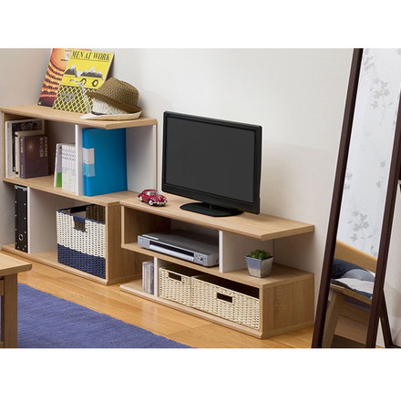 セシルナ ワンドア 四段 カップボード 幅30cm 高さ181cmキッチンボード キッチンカウンター 収納