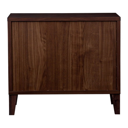 チェスト 国産 幅80cm 格子 ウォールナット 引き出し 可動棚 収納 高脚15cm サイドボード 日本 和風