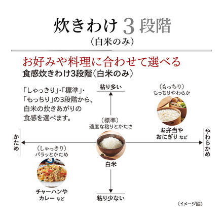 TIGER タイガー 圧力IHジャー炊飯器 炊きたて 1升 土鍋蓄熱コート 極うま 少量 冷凍 おにぎり 分づき米 玄米 雑穀 麦飯 GABA 調理 圧力クリーニング お手入れ簡単 JRI-T180K ブラック