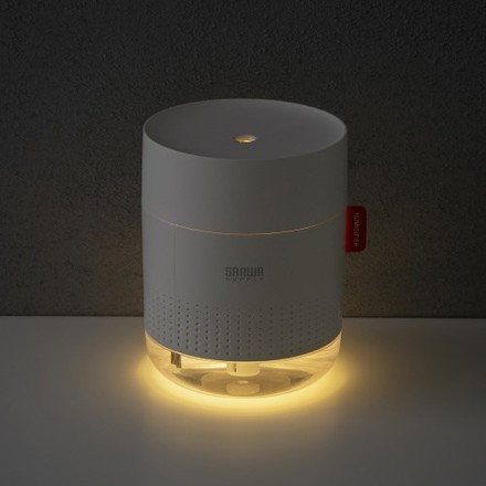 サンワサプライ USB加湿器(充電式・500ml) USB-TOY102W
