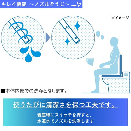 リクシル INAX RWシリーズ 瞬間式 温水洗浄便座 シャワートイレ 薄型 ノズル除菌 鉢内スプレー Wパワー脱臭 暖房便座 LIXIL CW-RWA20A/BN8