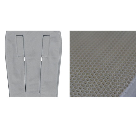 ストローラー専用3Dメッシュバンブーシートライナー サイベックス cybex ストローラー ベビーカー アクセサリー シートクッション ベビーカークッション メッシュ グレー