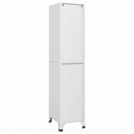 vidaXL ロッカーキャビネット 収納スペース4点付き 38x45x180cm家具 キャビネット&収納