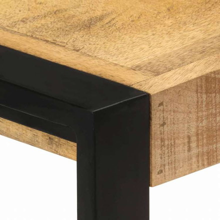 vidaXL サイドキャビネット 120x30x75cm マンゴー無垢材家具 キャビネット&収納