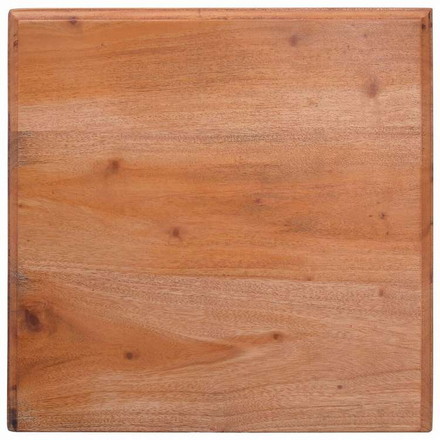 vidaXL ベッドサイドキャビネット マホガニー無垢材家具 テーブル ベッドサイドテーブル