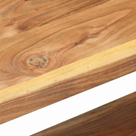 vidaXL TVキャビネット 90x30x40cm アカシア無垢材家具 AVラック・テレビ台