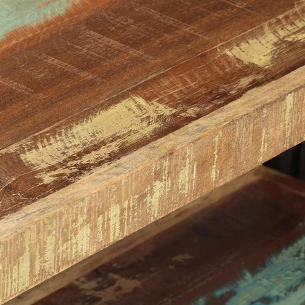 vidaXL TVキャビネット 90x30x40cm 無垢の再生木材家具 AVラック・テレビ台