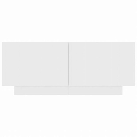 vidaXL TVキャビネット ホワイト 100x35x40 cm エンジニアリングウッド家具