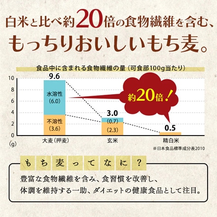 アイリスフーズ 低温製法米のおいしいごはん もち麦ごはん角型 150g×24食パック（3食パック×8袋）