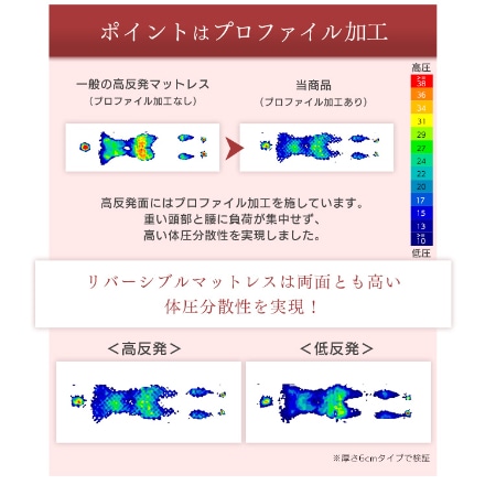 アイリスオーヤマ リバーシブルマットレス MAKT6-D ダブル