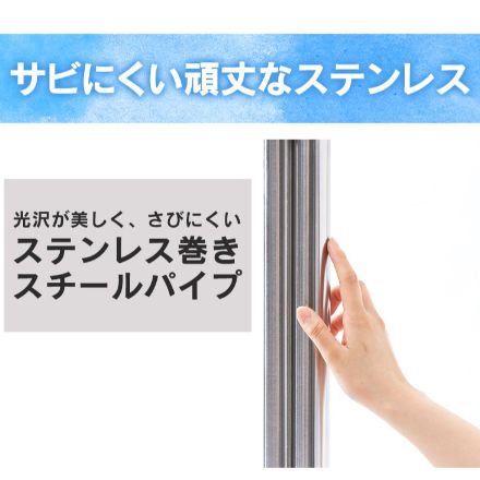 アイリスオーヤマ ステンレスもの干しブロー台セット SMS-169R