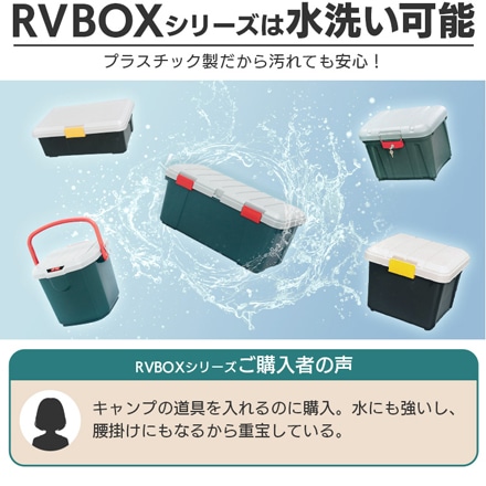 アイリスオーヤマ RVBOX 600 グレー/ダークグリーン