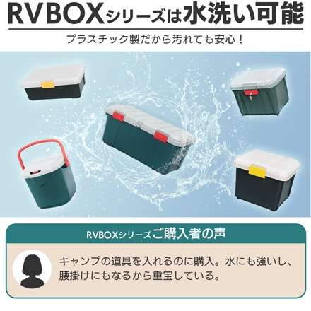 アイリスオーヤマ RVBOX 1000 グレー/ダークグリーン