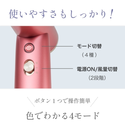 ドクターエア ミラ ジェットドライヤー BDR-01GD シャンパンゴールド