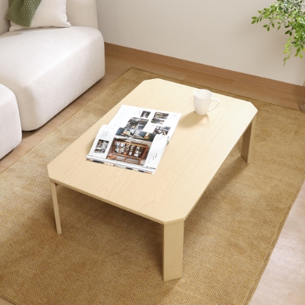 ＵＶモダンローテーブル エルフ ホワイトオーク ９０×６０
