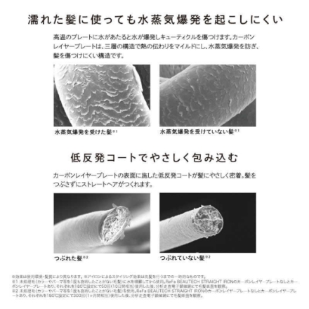 ヘアアイロン MTG ReFa BEAUTECH STRAIGHT IRON RE-BM-02A [ホワイト]