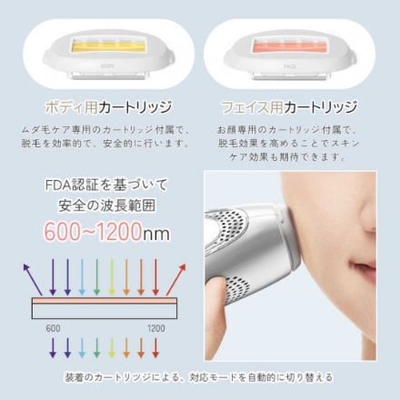 脱毛器 SARLISI SAJM10AG シルバー