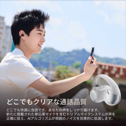 Shokz イヤホン OpenDots 2 SKZ-EP-000071 グレー