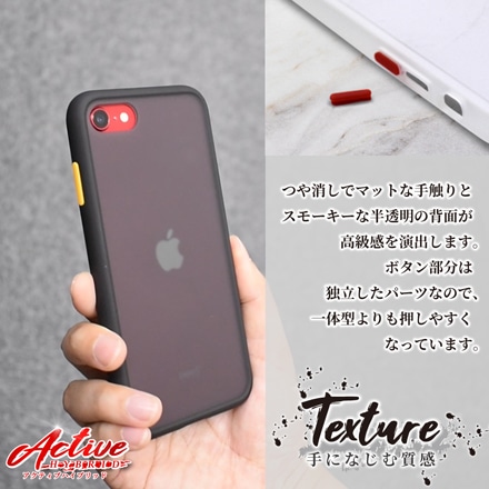 iPhone スマホケース カバー アクティブハイブリッド shizukawill シズカウィル クリア iPhone11