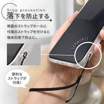 arrows SV F-03H arrows M03 docomo arrows Be F-05J スマホケース カバー TPU クリアケース ストラップホール ストラップ付 shizukawill シズカウィル arrows SV F-03H/arrows M03 / arrows Be F-05J