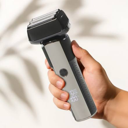 ターボ付き5枚刃シェーバーDX 替刃付き 電気カミソリ