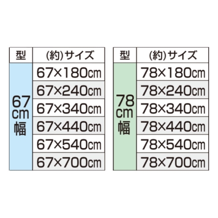 ベルギー製 廊下敷カーペット 67×180cm グリーン