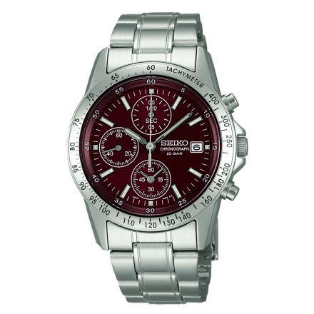 SEIKO セイコー スピリット クロノグラフ腕時計 ブラック/ゴールド