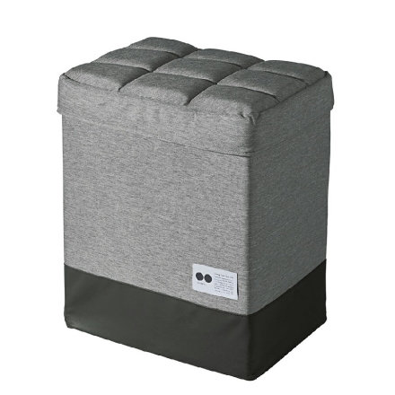 座れる玄関 防災バッグ 防災リュック スツール 持ち出しリュック COGIT グレー